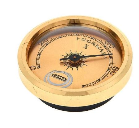 Slika Hygrometer merilec vlage za violinski kovček - gold