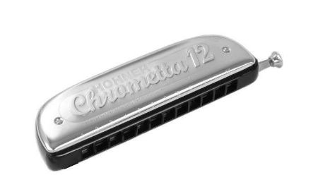 Slika HOHNER USTNA HARMONIKA CHROMETTA 12 255/48C M25501 