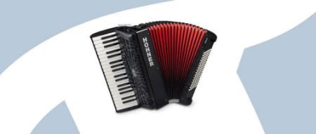 Slika HOHNER HARMONIKA BRAVO III 96 BASNA ČRNA SILENT KEY