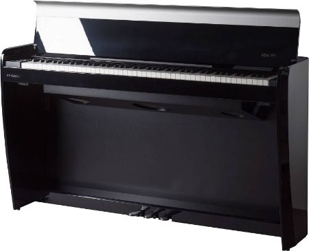 DEXIBELL ELEKTRIČNI KLAVIR VIVO H7 BLACK POLISHED DESIGNER HOME PIANO