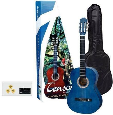 Slika TENSON KLASIČNA KITARA BLUE 4/4-Player Pack F502115