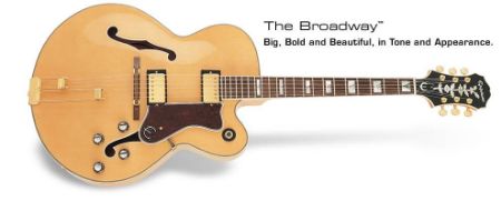 EPIPHONE ELEKTRO AKUSTIČNA KITARA BROADWAY 