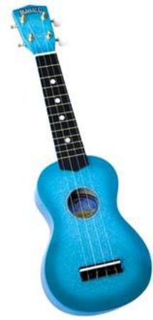 Slika MAHALO UKULELE PACK MODRA U2K/CLBU