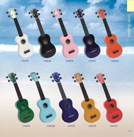 Slika MAHALO UKULELE PACK SVETLO MODRA U30G/LBU