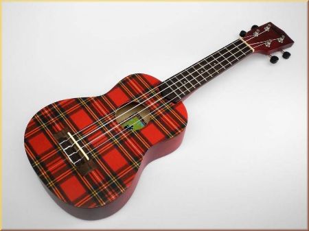 KALA SOPRAN UKULELE RED TARTAN KA-SRPLAID