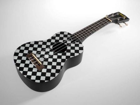 KALA SOPRAN UKULELE KA-SCHECKER incl.gigbag