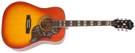 Slika EPIPHONE AKUSTIČNA KITARA HUMMINGBIRD STUDIO Aged Cherry Sunburst Gloss