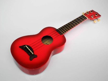 MAKALA RED BURST SOPRAN UKULELE  mk-sd-rdburst inc.gigbag