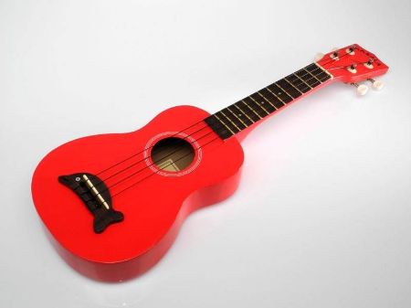 MAKALA RED SOPRAN UKULELE  mk-sd-rd inc.gigbag