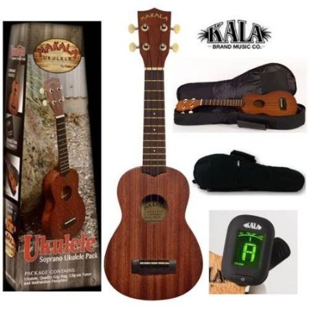 MAKALA SOPRAN UKULELE PACK mk-s-pack inc.gigbag and tuner