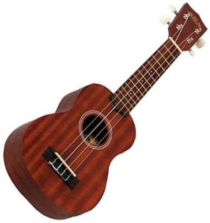 KALA SOPRAN UKULELE MAHAGONY SATIN KA-15S incl.gigbag