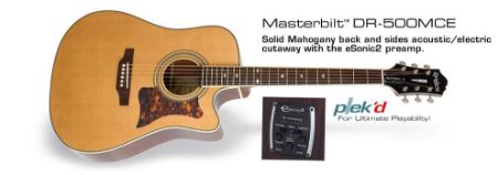 Slika EPIPHONE ELEKTRO AKUSTIČNA KITARA MASTERBILT DR-500MCE NA