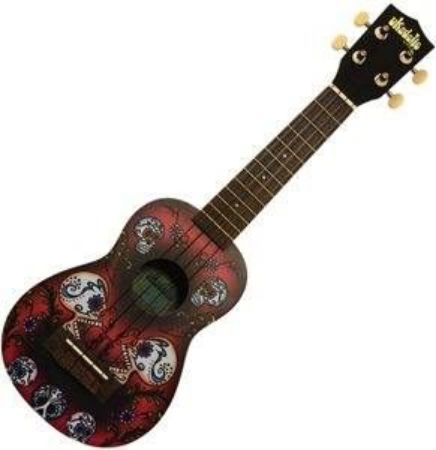 Slika MAKALA SOPRAN UKULELE SKULLS mk-s-skulls inc.gigbag