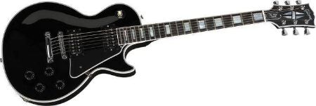 GIBSON ELEKTRIČNA KITARA LP CUSTOM BLACK CH