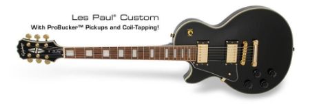 Slika EPIPHONE ELEKTRIČNA KITARA Les Paul CUSTOM PRO EB LEFTY