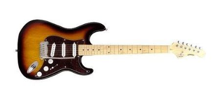 Slika G&L EL.KITARA TRIBUTE S500 PREMIUM 3TS SUNBURST MP TORT