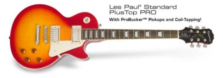 Slika EPIPHONE ELEKTRIČNA KITARA Les Paul STANDARD PLUS TOP PRO HS