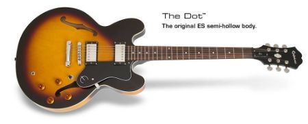 EPIPHONE EL.KITARA DOT ES-335 VS