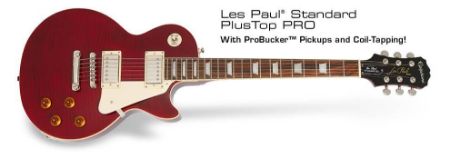 Slika EPIPHONE ELEKTRIČNA KITARA Les Paul STANDARD PLUS TOP PRO WR