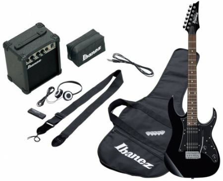 IBANEZ ELEKTRIČNA KITARA IJRG200U-BK SET