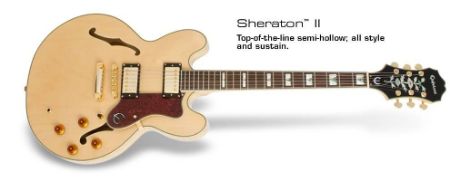 Slika EPIPHONE ELEKTRIČNA KITARA SHERATON-IINT