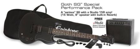 EPIPHONE ELEKTRIČNA KITARA GOTH SG SPECIAL PERFORMANCE PACK