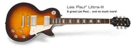 EPIPHONE ELEKTRIČNA KITARA LES PAUL ULTRA III VS