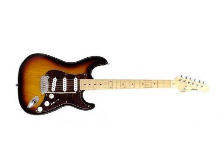 Slika G&L EL.KITARA TRIBUTE LEGACY PREM.3TONE SUNBURST MP ASH