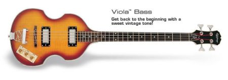 EPIPHONE BAS KITARA VIOLA VS