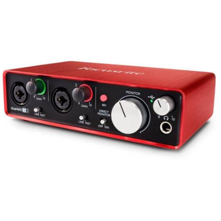 FOCUSRITE SCARLETT 2i2 MKII | USB AUDIO