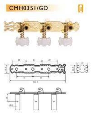 NAPENJALEC ZA KITARO DR.PARTS CMH0351/GD