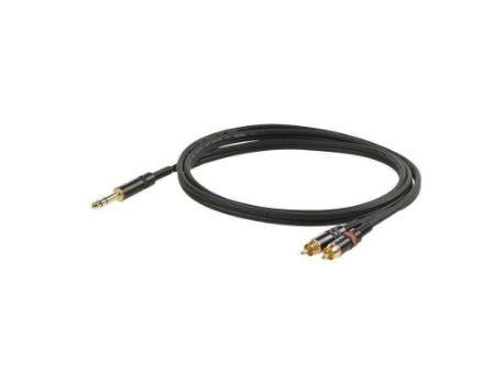 Slika PROEL KABEL ADAPTORSKI CHLP300LU3 J6,3ST-2XRCA