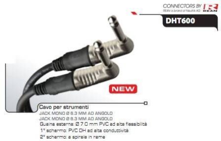 Slika KABEL ADAPTERSKI DHT600LU015 6,3J KOTNI-6,3J KOTNI 0,15M