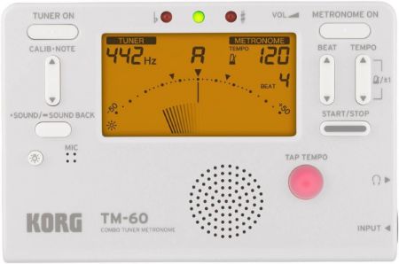 KORG UGLAŠEVALEC in METRONOM TM60WH