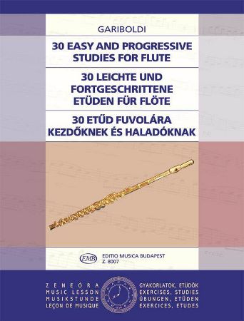 Slika GARIBOLDI:30 EASY AND PROGRESSIVE STUDIES