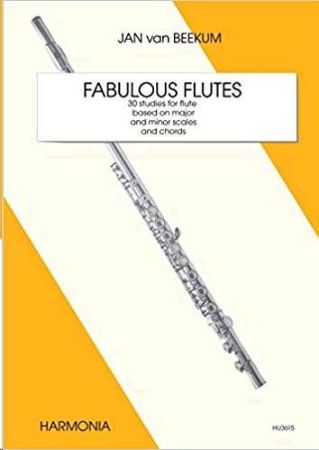 Slika BEEKUM:FABULOUS FLUTES 30 STUDIES FOR FLUTE