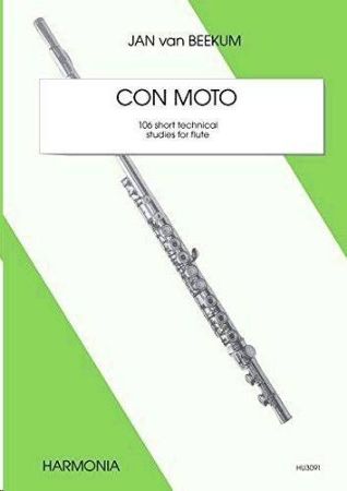 BEEKUM:CON MOTO 106 SHORT TECHNICAL STUDIES FOR FLUTE