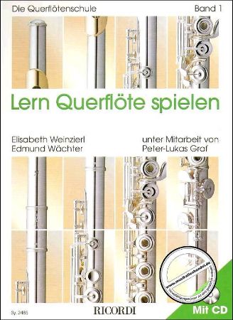 WEINZIERL:LERN QUERFLOTE SPIELEN 1 +CD