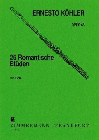 KOHLER:25 ROMANTISCHE ETUDEN OP.66