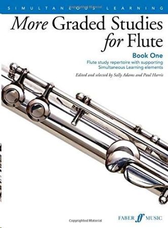 HARRIS/ADAMS:MORE GRADED STUDIES FOR FLUTE BOOK 1