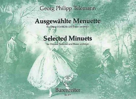 Slika TELEMANN:AUSGEWAHLTE MENUETTE/SELECTED MINUETS