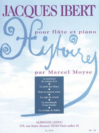 IBERT/MOYSE:HISTOIRES FLUTE ET PIANO
