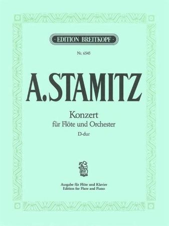 STAMITZ A:KONZERT D-DUR,FLUTE & PIANO