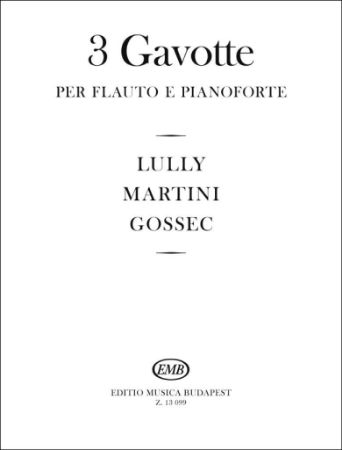 Slika 3 GAVOTTE/LULLY,MARTINI,GOSSEC FLUTE & PIANO