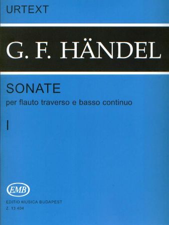 HANDEL:SONATE PER FLAUTO VOL.1