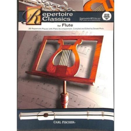 REPERTOIRE CLASSICS FOR FLUTE+ MP3 AUDIO ACCESS