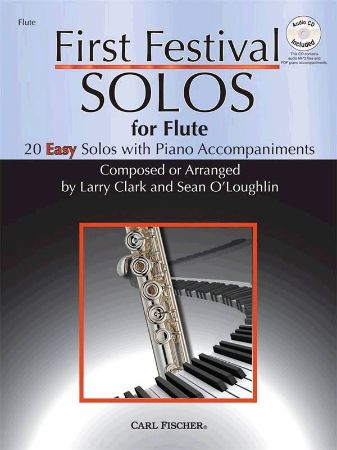 Slika CLARK,O'LOUGHLIN:FIRST FESTIVAL SOLOS FOR FLUTE+CD