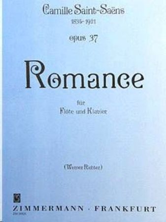 Slika SAINT-SAENS:ROMANCE FUR FLOTE UND KLAVIER