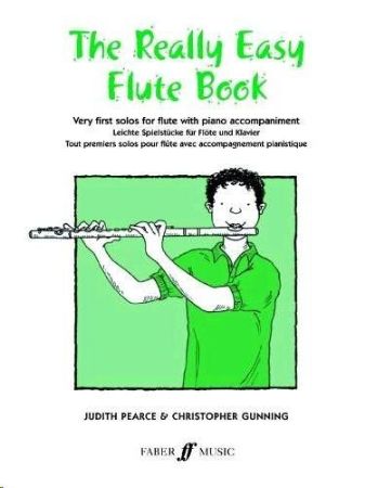 THE REALLY EASY FLUTE BOOK WITH PIANO ACC.