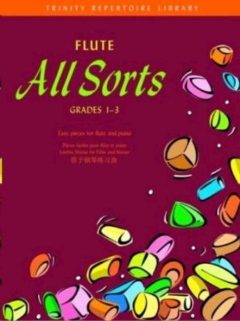 Slika FLUTE ALL SORTS EASY PIECES FOR FLUTE AND PIANO  1-3